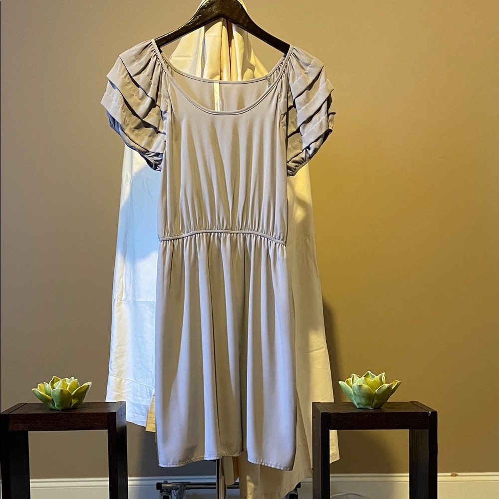Hello Miss Cream Midi Dress